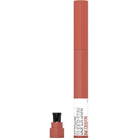Maybelline Super Stay Ink Crayon Lipstick Makeup, Precision Tip Matte Lip Crayon with Built - in Sharpener, Longwear Up To 8Hrs, Lead The Way, Pink Beige, 1 Count - 7DAY'S
