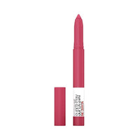 Maybelline Super Stay Ink Crayon Lipstick Makeup, Precision Tip Matte Lip Crayon with Built - in Sharpener, Longwear Up To 8Hrs, Lead The Way, Pink Beige, 1 Count - 7DAY'S