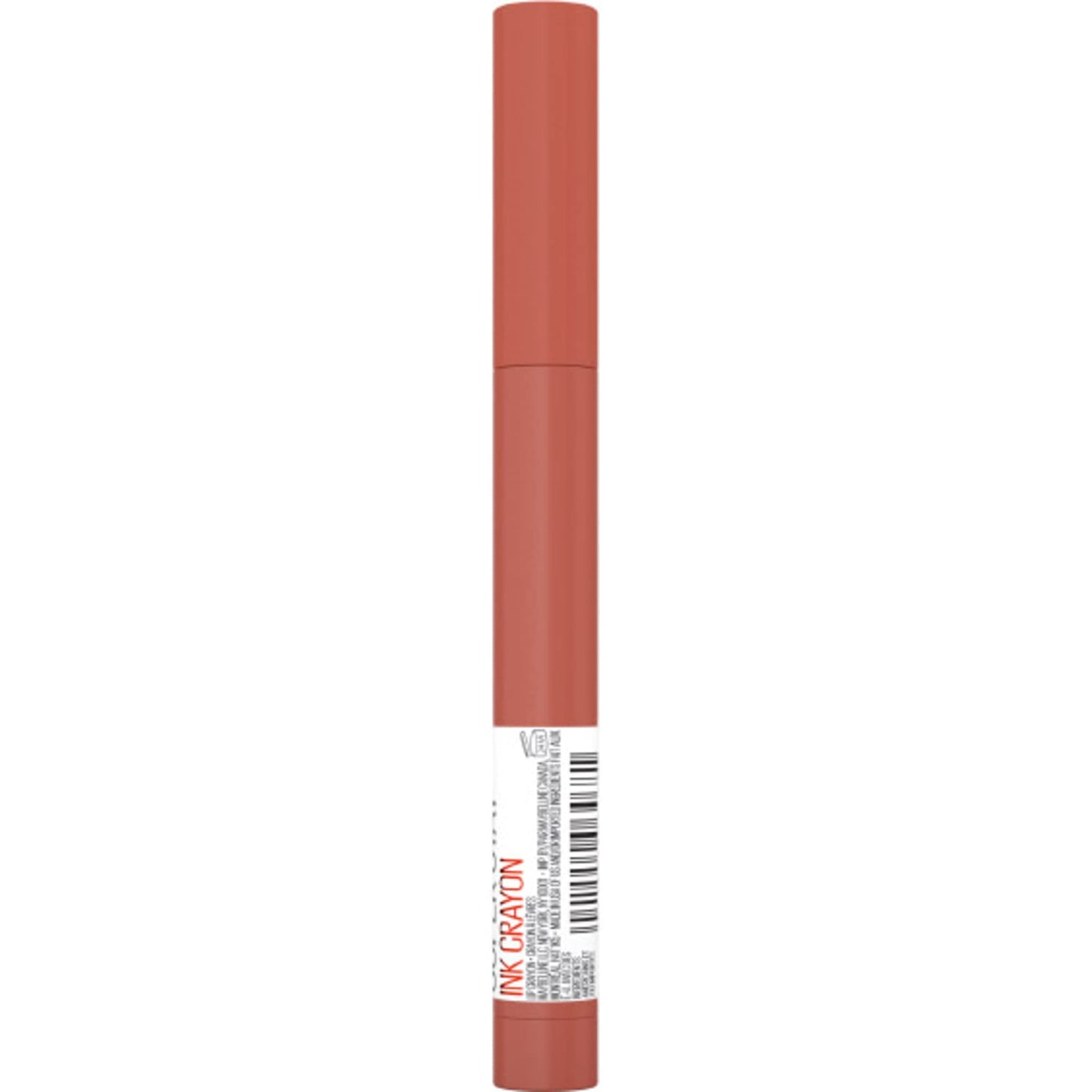 Maybelline Super Stay Ink Crayon Lipstick Makeup, Precision Tip Matte Lip Crayon with Built - in Sharpener, Longwear Up To 8Hrs, Lead The Way, Pink Beige, 1 Count - 7DAY'S