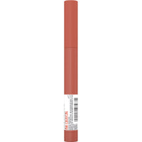 Maybelline Super Stay Ink Crayon Lipstick Makeup, Precision Tip Matte Lip Crayon with Built - in Sharpener, Longwear Up To 8Hrs, Lead The Way, Pink Beige, 1 Count - 7DAY'S