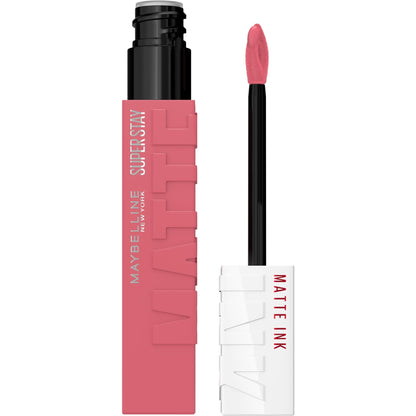 Maybelline Super Stay Matte Ink Liquid Lipstick Makeup, Long Lasting High Impact Color, Up to 16H Wear, Pioneer, Blue Red, 1 Count, Packaging May Vary - 7DAY'S