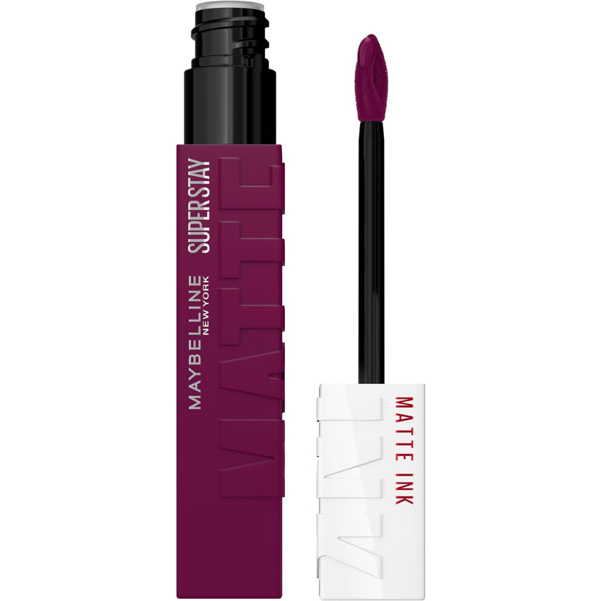 Maybelline Super Stay Matte Ink Liquid Lipstick Makeup, Long Lasting High Impact Color, Up to 16H Wear, Pioneer, Blue Red, 1 Count, Packaging May Vary - 7DAY'S