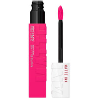 Maybelline Super Stay Matte Ink Liquid Lipstick Makeup, Long Lasting High Impact Color, Up to 16H Wear, Pioneer, Blue Red, 1 Count, Packaging May Vary - 7DAY'S