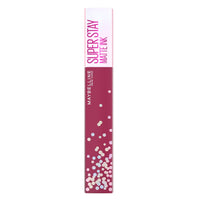 Maybelline Super Stay Matte Ink Liquid Lipstick Makeup, Long Lasting High Impact Color, Up to 16H Wear, Pioneer, Blue Red, 1 Count, Packaging May Vary - 7DAY'S