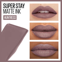 Maybelline Super Stay Matte Ink Liquid Lipstick Makeup, Long Lasting High Impact Color, Up to 16H Wear, Pioneer, Blue Red, 1 Count, Packaging May Vary - 7DAY'S