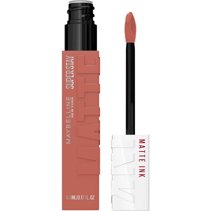 Maybelline Super Stay Matte Ink Liquid Lipstick Makeup, Long Lasting High Impact Color, Up to 16H Wear, Pioneer, Blue Red, 1 Count, Packaging May Vary - 7DAY'S