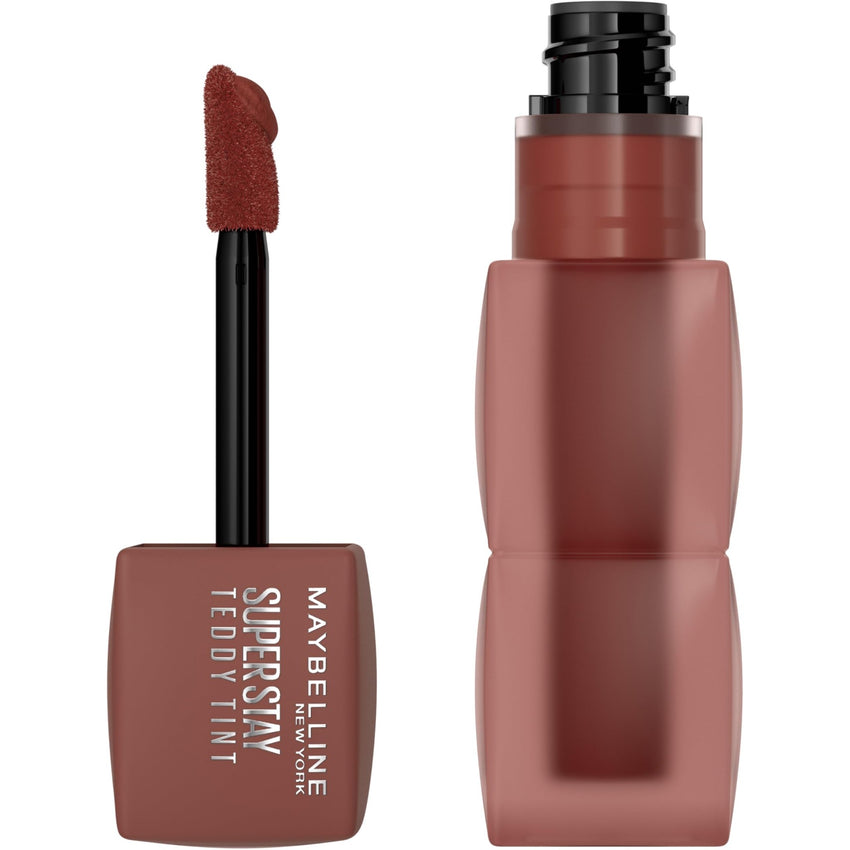 Maybelline Super Stay Teddy Lip Tint, Long Lasting Matte Lipstick For Up To 12HR Wear, Kneehigh, 1 Count - 7DAY'S