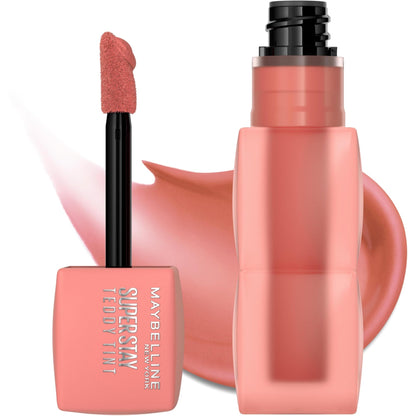 Maybelline Super Stay Teddy Lip Tint, Long Lasting Matte Lipstick For Up To 12HR Wear, Kneehigh, 1 Count - 7DAY'S