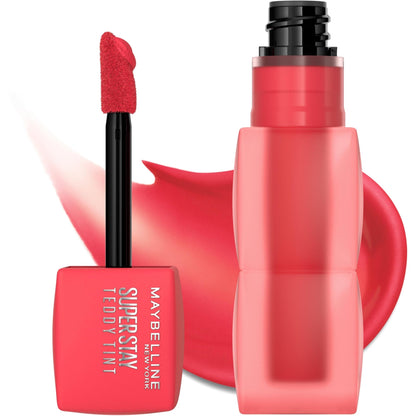 Maybelline Super Stay Teddy Lip Tint, Long Lasting Matte Lipstick For Up To 12HR Wear, Kneehigh, 1 Count - 7DAY'S