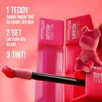 Maybelline Super Stay Teddy Lip Tint, Long Lasting Matte Lipstick For Up To 12HR Wear, Kneehigh, 1 Count - 7DAY'S