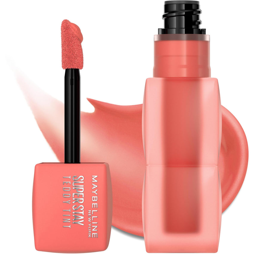 Maybelline Super Stay Teddy Lip Tint, Long Lasting Matte Lipstick For Up To 12HR Wear, Kneehigh, 1 Count - 7DAY'S
