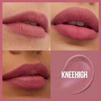 Maybelline Super Stay Teddy Lip Tint, Long Lasting Matte Lipstick For Up To 12HR Wear, Kneehigh, 1 Count - 7DAY'S