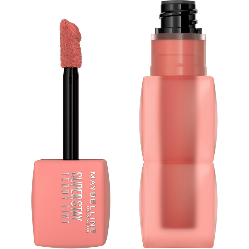 Maybelline Super Stay Teddy Lip Tint, Long Lasting Matte Lipstick For Up To 12HR Wear, Kneehigh, 1 Count - 7DAY'S