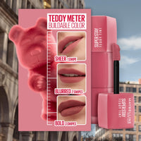 Maybelline Super Stay Teddy Lip Tint, Long Lasting Matte Lipstick For Up To 12HR Wear, Kneehigh, 1 Count - 7DAY'S