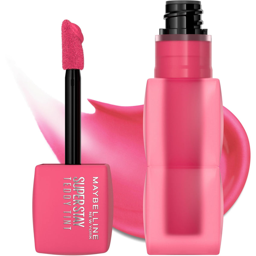 Maybelline Super Stay Teddy Lip Tint, Long Lasting Matte Lipstick For Up To 12HR Wear, Kneehigh, 1 Count - 7DAY'S