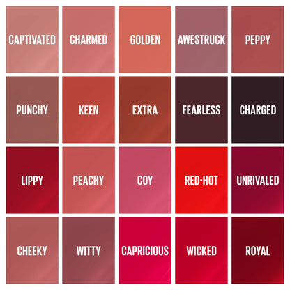 Maybelline Super Stay Vinyl Ink Longwear No - Budge Liquid Lipcolor Makeup, Highly Pigmented Color and Instant Shine, Cheeky, Rose Nude Lipstick, 0.14 fl oz, 1 Count - 7DAY'S