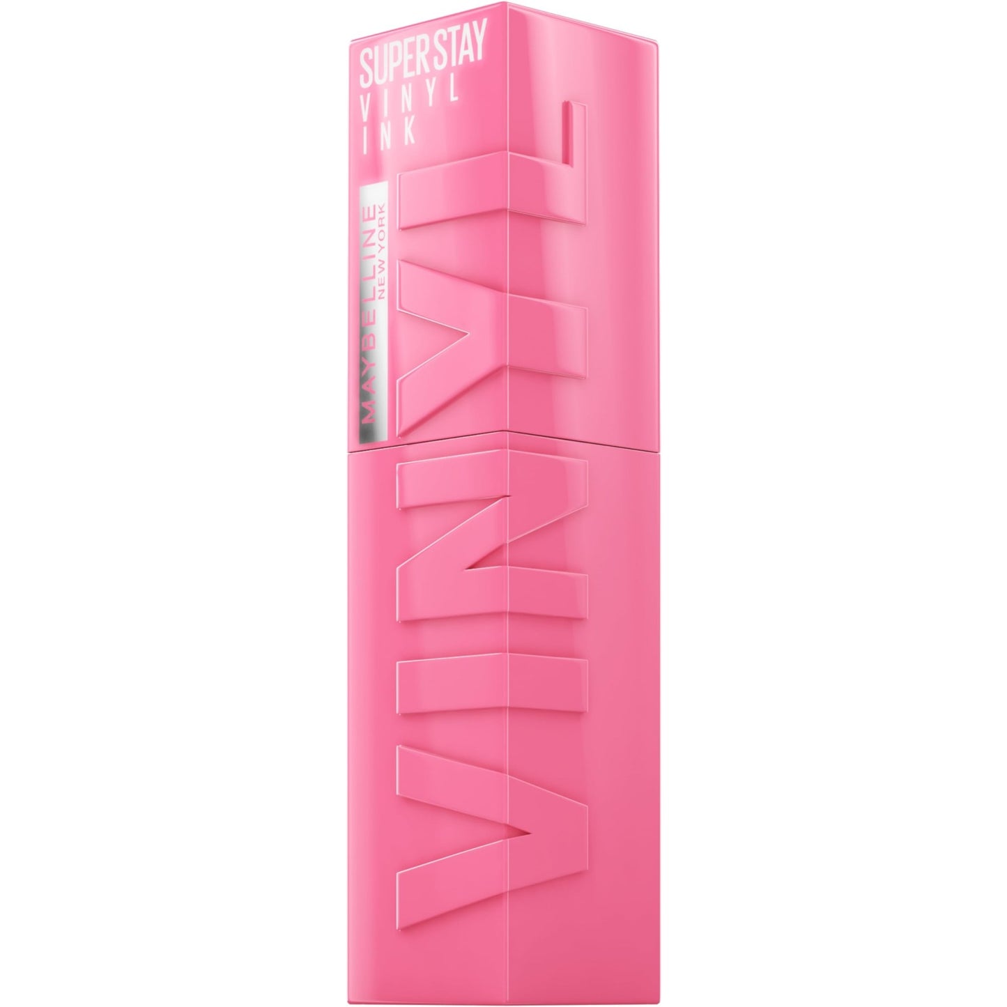Maybelline Super Stay Vinyl Ink Longwear No - Budge Liquid Lipcolor Makeup, Highly Pigmented Color and Instant Shine, Cheeky, Rose Nude Lipstick, 0.14 fl oz, 1 Count - 7DAY'S