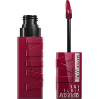 Maybelline Super Stay Vinyl Ink Longwear No - Budge Liquid Lipcolor Makeup, Highly Pigmented Color and Instant Shine, Cheeky, Rose Nude Lipstick, 0.14 fl oz, 1 Count - 7DAY'S