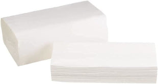 McKesson Paper Towel Multi-Fold 9" x 9.45". Pack of 4000 Tissue Paper White 1-Ply Soft Toilet Tissue for Wall-Mounted Dispenser 250 Sheets Bathroom Tissue for Home; Offices; Clinics