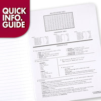 Mead Composition Notebook, 3 Pack, Wide Ruled Paper, 7 - 1/2" x 9 - 3/4", 100 Sheets per Comp Book, Black Marble (38301) - 7DAY'S
