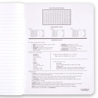 Mead Composition Notebook, 3 Pack, Wide Ruled Paper, 7 - 1/2" x 9 - 3/4", 100 Sheets per Comp Book, Black Marble (38301) - 7DAY'S