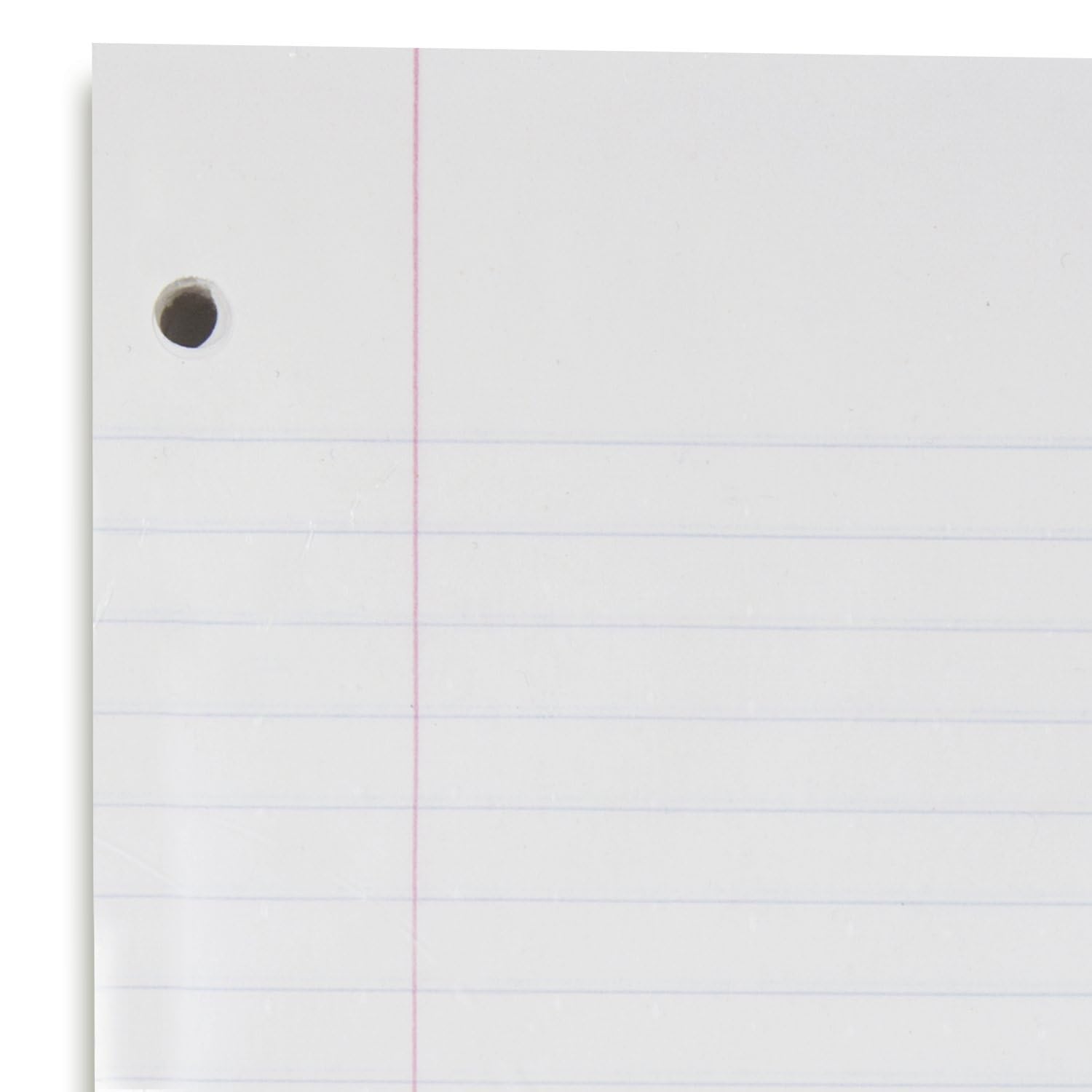 Mead Loose Leaf Paper, Wide Ruled Filler Notebook Paper, 8" x 10 - 1/2", 200 Sheets, Fits 3 - Ring Binder (15200) - 7DAY'S