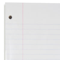 Mead Loose Leaf Paper, Wide Ruled Filler Notebook Paper, 8" x 10 - 1/2", 200 Sheets, Fits 3 - Ring Binder (15200) - 7DAY'S