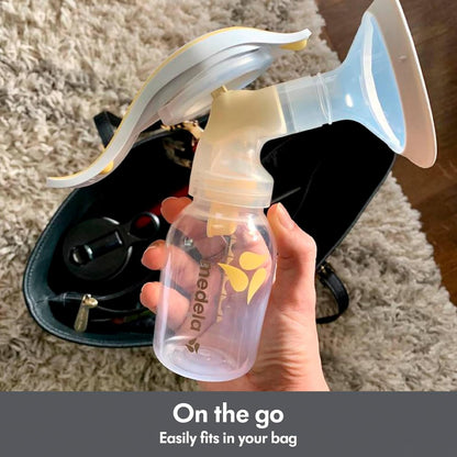 Medela Manual breast pump with Flex Shields Harmony Single Hand for More Comfort and Expressing More Milk - 7DAY'S