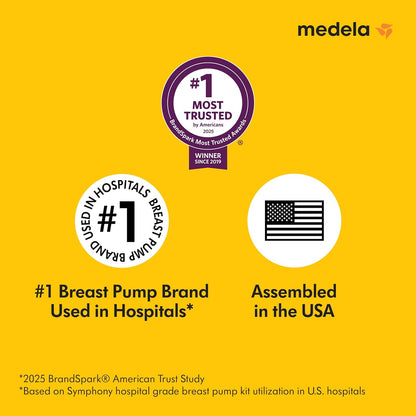 Medela Manual breast pump with Flex Shields Harmony Single Hand for More Comfort and Expressing More Milk - 7DAY'S