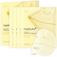 medicube Salmon DNA PDRN pink collagen jelly gel mask | overnight face mask for glass glow skin - elasticity, hydrating, firming and moisturizing | korean skincare, 28g, 4ea - 7DAY'S