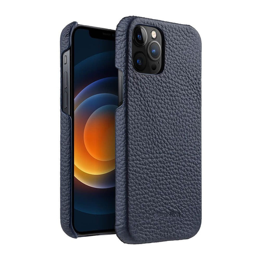 Melkco is suitable for Apple 13ProMax mobile phone case iPhone 14Plus leather 12 min anti slip fall cover - 7DAY'S