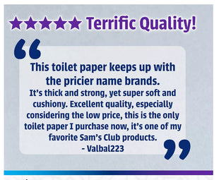 Member's Mark Ultra Premium Soft and Strong Toilet Paper, 2 - Ply (235 sheets, 45 rolls) - 7DAY'S