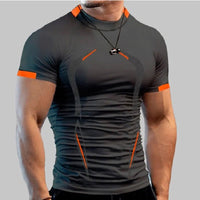 Men New Compression Shirt Men Fitness Gym Super Hero Sport Running T-Shirt Fitness Training Breathable Quick Dry Short Sleeve - 7DAY'S