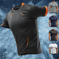 Men New Compression Shirt Men Fitness Gym Super Hero Sport Running T-Shirt Fitness Training Breathable Quick Dry Short Sleeve - 7DAY'S