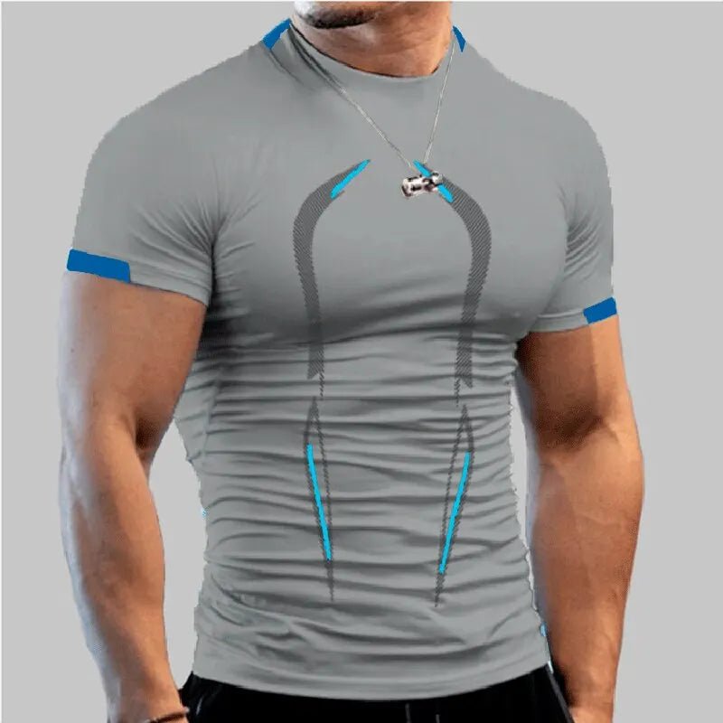 Men New Compression Shirt Men Fitness Gym Super Hero Sport Running T-Shirt Fitness Training Breathable Quick Dry Short Sleeve - 7DAY'S