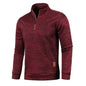 Men Sweatshirts Spring Thicker Pullover Half Zipper Pullover for Male Hoody Outdoor Sweatshir Autumn Solid Color Turtleneck Swea - 7DAY'S