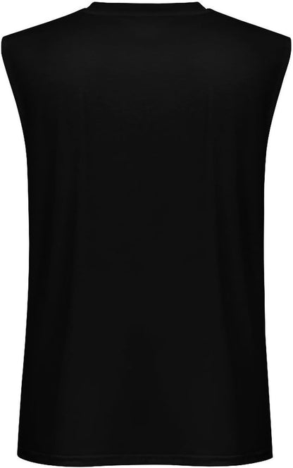 Mens American Flag Tank Top Summer Sleeveless Shirts 4th of July Gym Beach Novelty Workout Tees - 7DAY'S