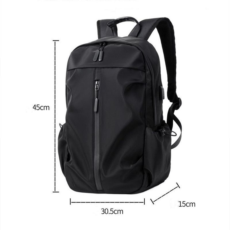 Men's Backpack Casual Business Computer Bag Usb Rechargeable Travel Backpack - 7DAY'S