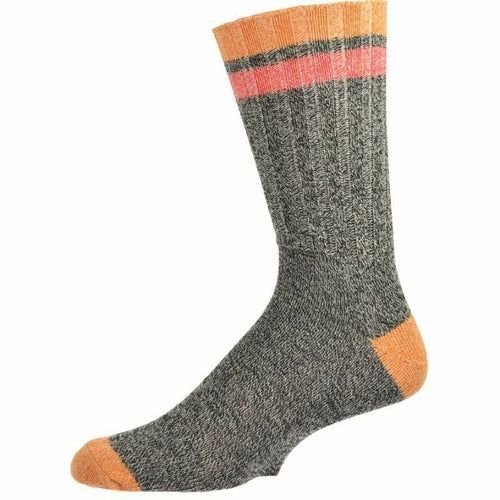 Men's Colorful Crew Socks for Hunting, Hiking, Outdoors - 7DAY'S