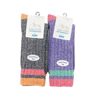 Men's Colorful Crew Socks for Hunting, Hiking, Outdoors - 7DAY'S
