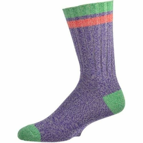 Men's Colorful Crew Socks for Hunting, Hiking, Outdoors - 7DAY'S