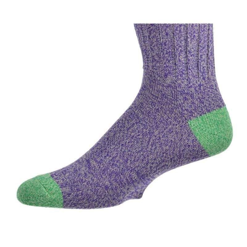 Men's Colorful Crew Socks for Hunting, Hiking, Outdoors - 7DAY'S