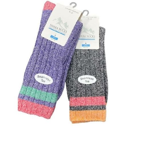 Men's Colorful Crew Socks for Hunting, Hiking, Outdoors - 7DAY'S