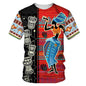 Men's Fashion 3D Digital Printing Short - Sleeved T-Shirt of African National Wind Trend in Summer - 7DAY'S