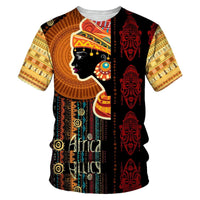 Men's Fashion 3D Digital Printing Short - Sleeved T-Shirt of African National Wind Trend in Summer - 7DAY'S