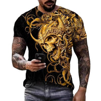 Men's New Summer Comfortable Joker, Loose Short - Sleeved T-Shirt - 7DAY'S