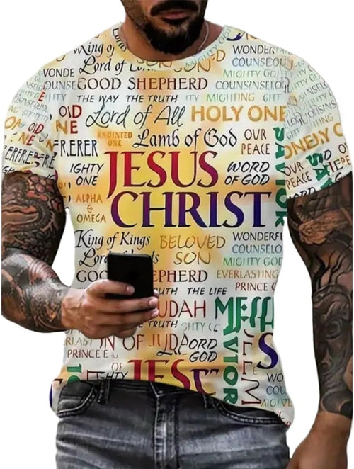 Men's New Summer Comfortable Joker, Loose Short-Sleeved T-Shirt