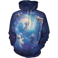 Men's Printed 3D Color Star Sweaters Series Fashion Hoodies - 7DAY'S