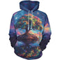Men's Printed 3D Color Star Sweaters Series Fashion Hoodies - 7DAY'S