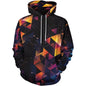 Men's Printed 3D Color Star Sweaters Series Fashion Hoodies - 7DAY'S